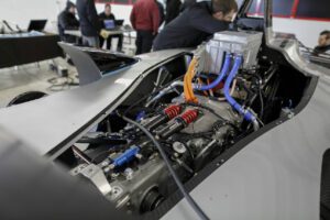 Formula e sport - elektrisk racerbil