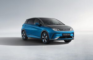 BYD dolphin blå- Fra BYD auto
