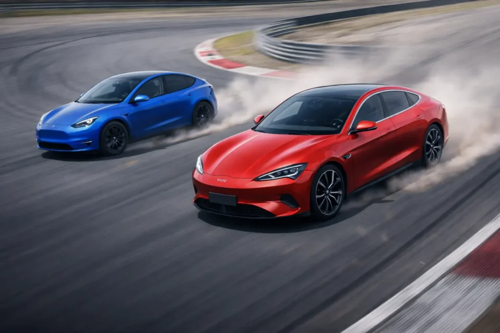 BYD versus Tesla