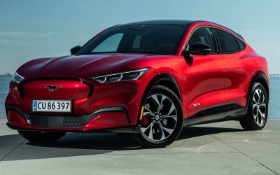 Ford Mustang_Mach-E rød